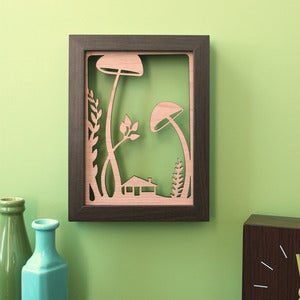 Image of The Forest Floor - Wood Wall Art 5x7