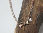 Image of Aliya Triangle Necklace 