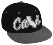 Image of CALI SNAPBACK (BLACK/GREY)