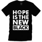 Image of Barack Obama 'Hope is the New Black' Tshirt