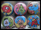 Image of Set of Six 1" Buttons