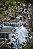 Image of Salmon Ladder (Vertical) - The Landscape Collection