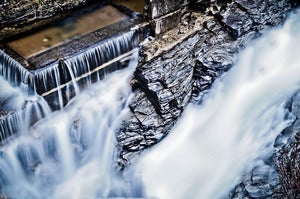 Image of Salmon Ladder (Horizontal) - The Landscape Collection