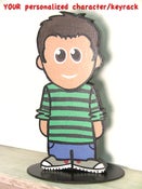 Image of YOUR custom hand painted figure/key rack! (without speech bubble)