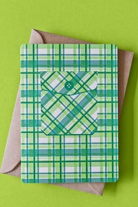 Tree Huggin' Flanno Card