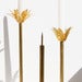 Image of Brass Candle Holders, Set of 3