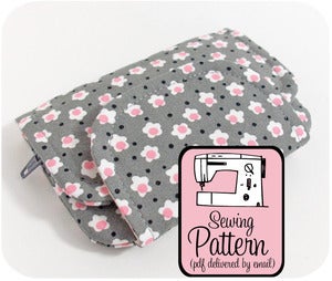 Image of Zip Pocket Pouches PDF Sewing Pattern
