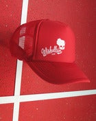 Image of Wiskullsin Hat (Red/Red)