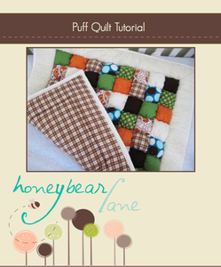 Image of Puff Quilt Tutorial: PDF Printable Version