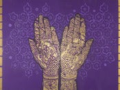 Image of Golden Palms (Un-Framed)