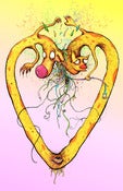 Image of Eye Heart Catdog poster (SOLD OUT)