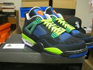 Image of Isiah's Air Jordan IV (4) Retro "Doernbecher Charity" *SOLD OUT*