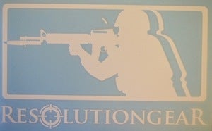 Image of Official Resolution Gear Logo Decal