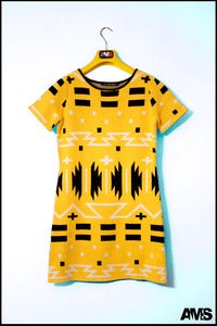 Image of The Polly Dress from AMS - YELLOW