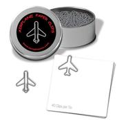 Image of Airplane Paper Clips