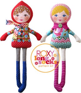 Image of Roxy Longsocks Pattern Kit