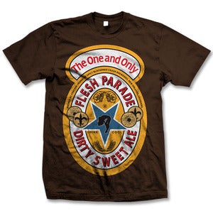 Image of Flesh Parade "Dirty Sweet Ale" Brown Shirt