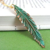Image of like a feather {necklace}