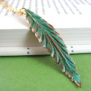 Image of like a feather {necklace}