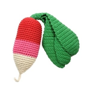 Image of Hand Crocheted Radish