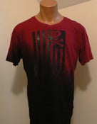 Image of Heartbreak Beat "Black Flag" Two-Sided Red/Black T-Shirt