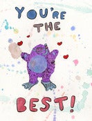 Image of YOU'RE THE BEST (SNORKELER)