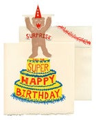 Image of Party Bear Pop Up Birthday Card ♥ SOLD OUT! ♥