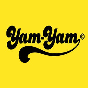 Image of Retro Yam Yam Design - Gold/Yellow, available as Tee Shirt and Poster