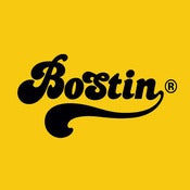 Image of Retro Bostin Design - Gold/Yellow, available as Tee Shirt and Poster