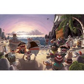 Image of Cats Ahoy! Beach Print