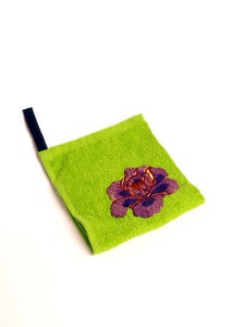 Image of Batik Applique Hand Towel.MHT1002
