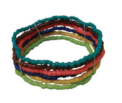 Image of Rainbow Glass Bracelet