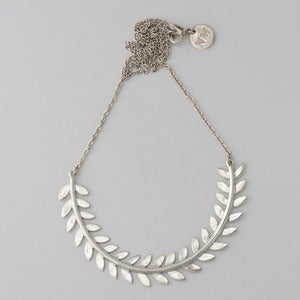 Image of Leaf Necklace | Silver
