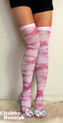 Image of Pink Sky Thigh Highs