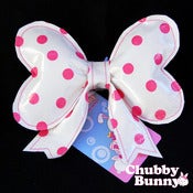 Image of Dotty Dot Bow - Pink