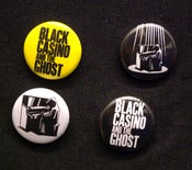 Image of Black Casino and the Ghost Badges Set of 4