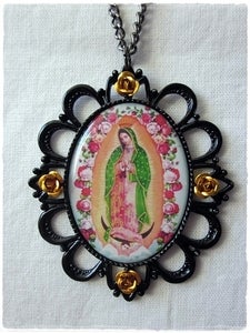 Image of Guadalupe Maria necklace