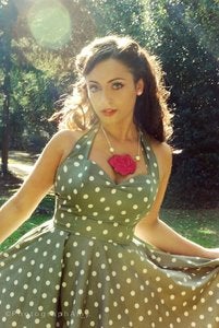 Image of Sage Green Penny Spot