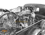 Image of "The Board Trackers" 11x17 print