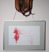 Image of Only the lonely. Limited Edition Hand Pulled Relief Print