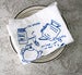 Image of  time for tea diagram - perfect tea towels