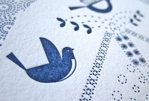 Image of Dutch Birds Letterpress Notecards