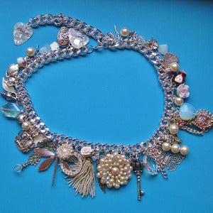 Image of White Wishes Chunky Monkey Necklace
