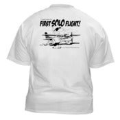 Image of T-Shirt "I Survived My First Solo Flight"