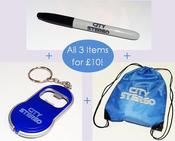 Image of *NEW* Bag/Keyring/Sharpie Pack