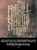 Image of THE SAINTS REVENGE CUSTOM FONT