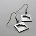 Image of Square Balcony Earrings