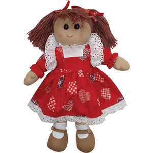 Image of Powell Craft Rag Doll - Red Dress