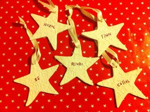 Image of Christmas Tree Stars - for your little stars