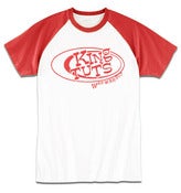 Image of NEW IN! King Tut's Logo Baseball Shirt (white / red)